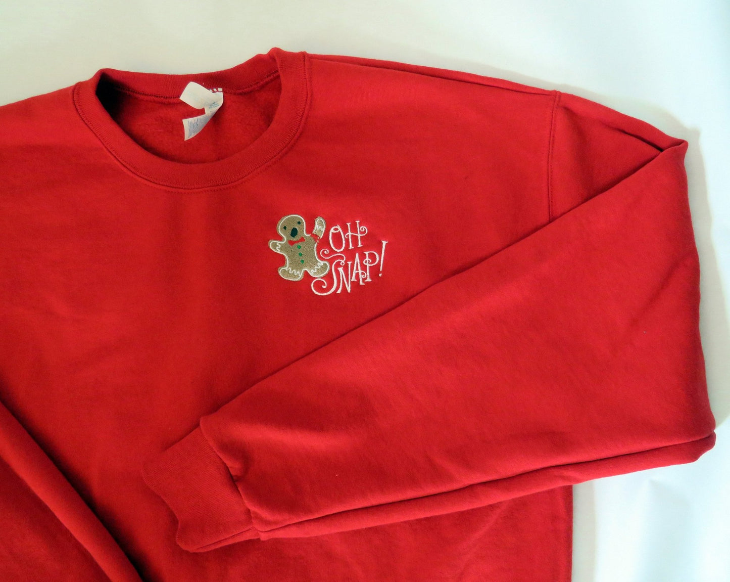 Christmas Oh Snap Crew Neck Sweatshirt - Blue Ridge Stitches
