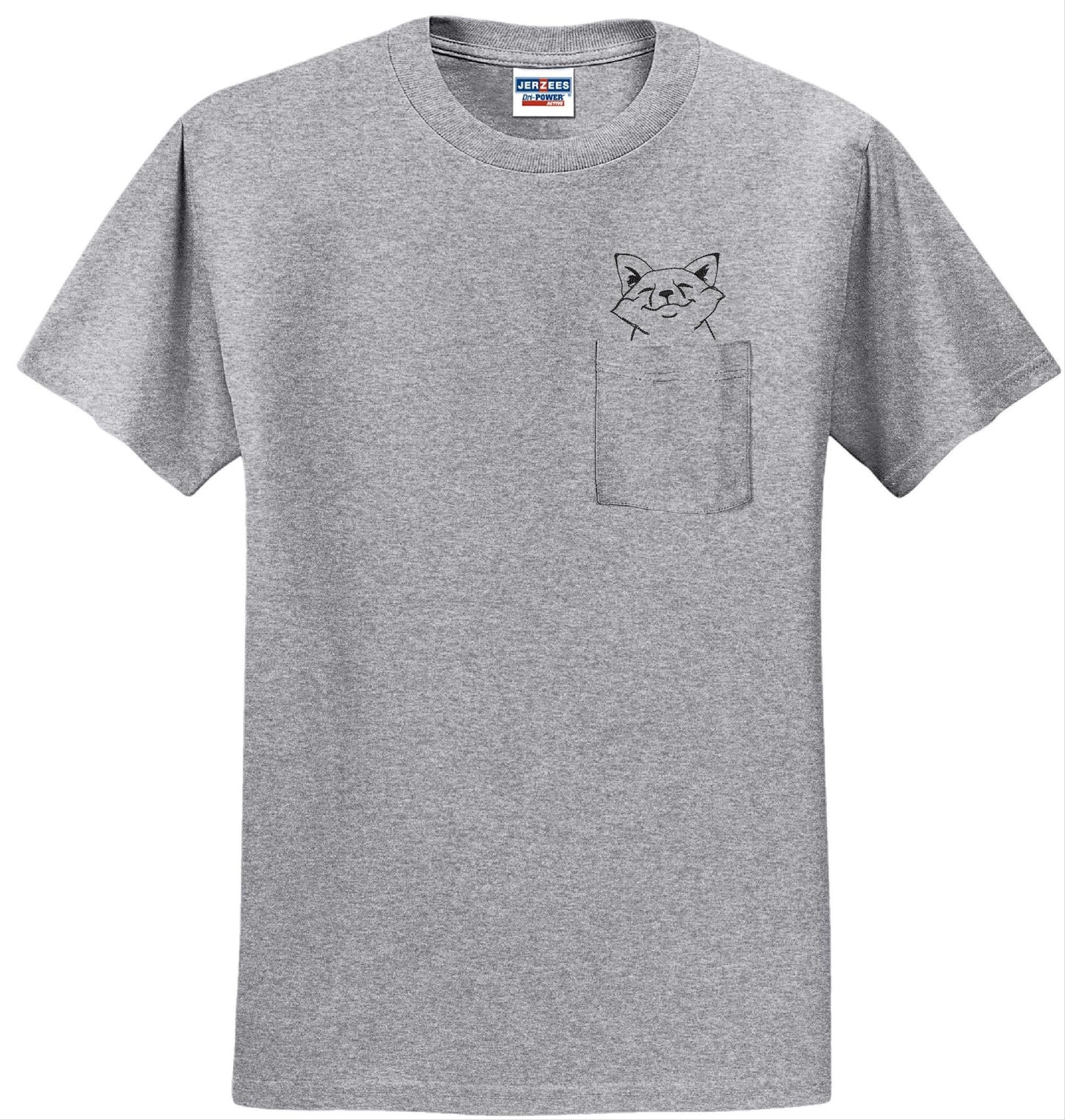 Fox Pocket T-shirt Embroidered