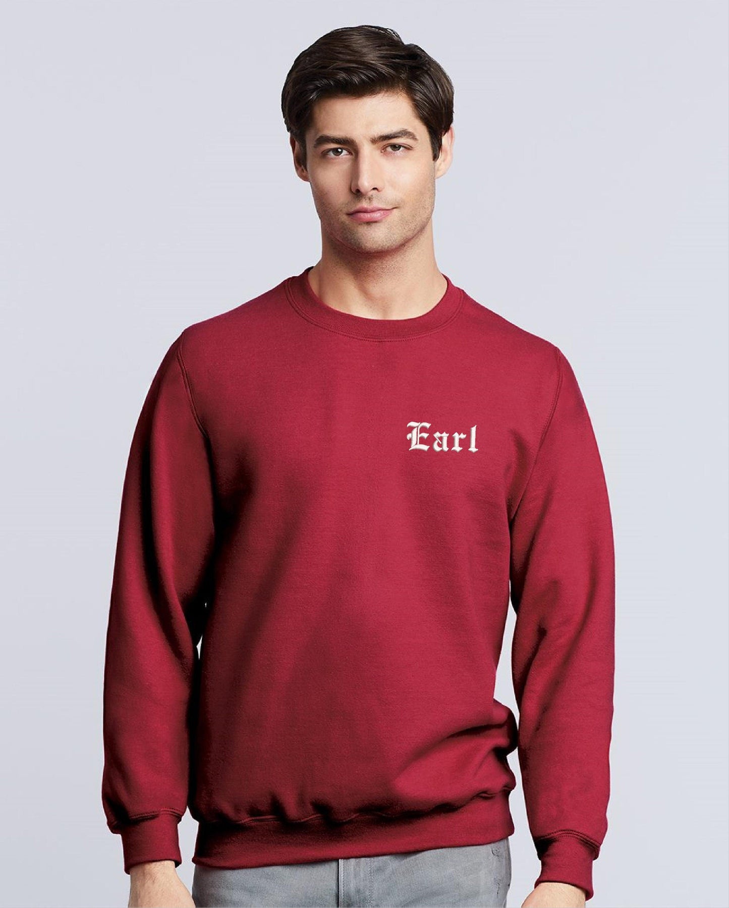 Personalized Gothic Font Sweatshirt