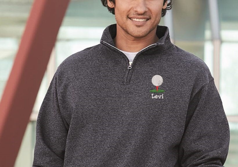 Personalized Golf Quarter Zip