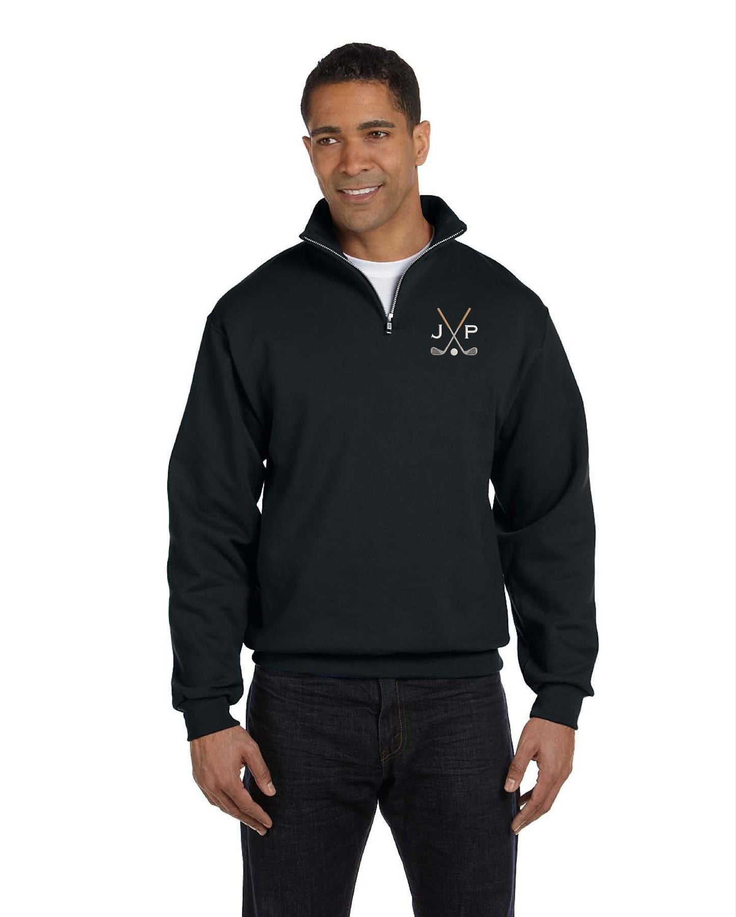 Personalized Golf Quarter Zip Sweatshirt