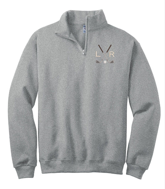 Personalized Golf Quarter Zip Sweatshirt