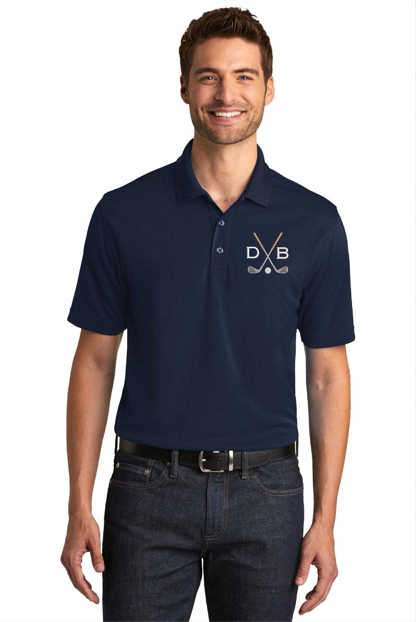 Personalized Mens Golf Polo