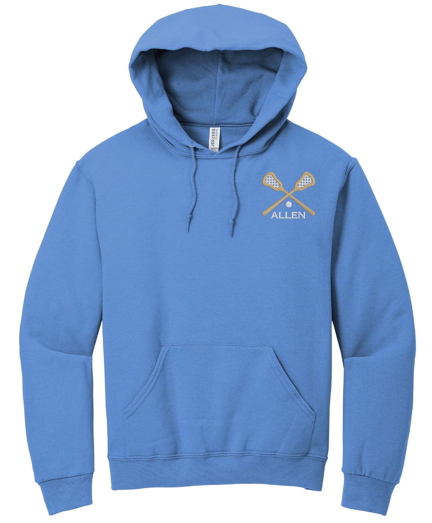 Personalized Lacrosse Hoodie Sweatshirt