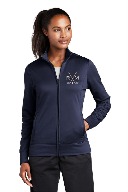 Personalized Ladies Golf Full Zip Jacket