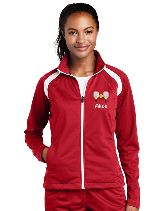 Personalized Ladies Pickleball Full Zip Jacket