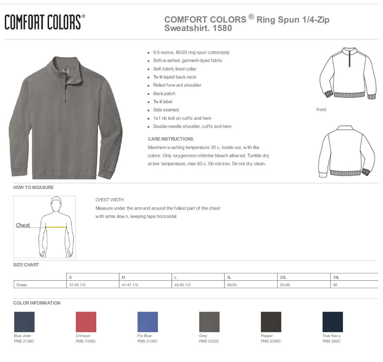 Cross Country Coach Sweatshirt Quarter Zip  Custom Comfort Colors Embroidered Men's and Women's Pullover