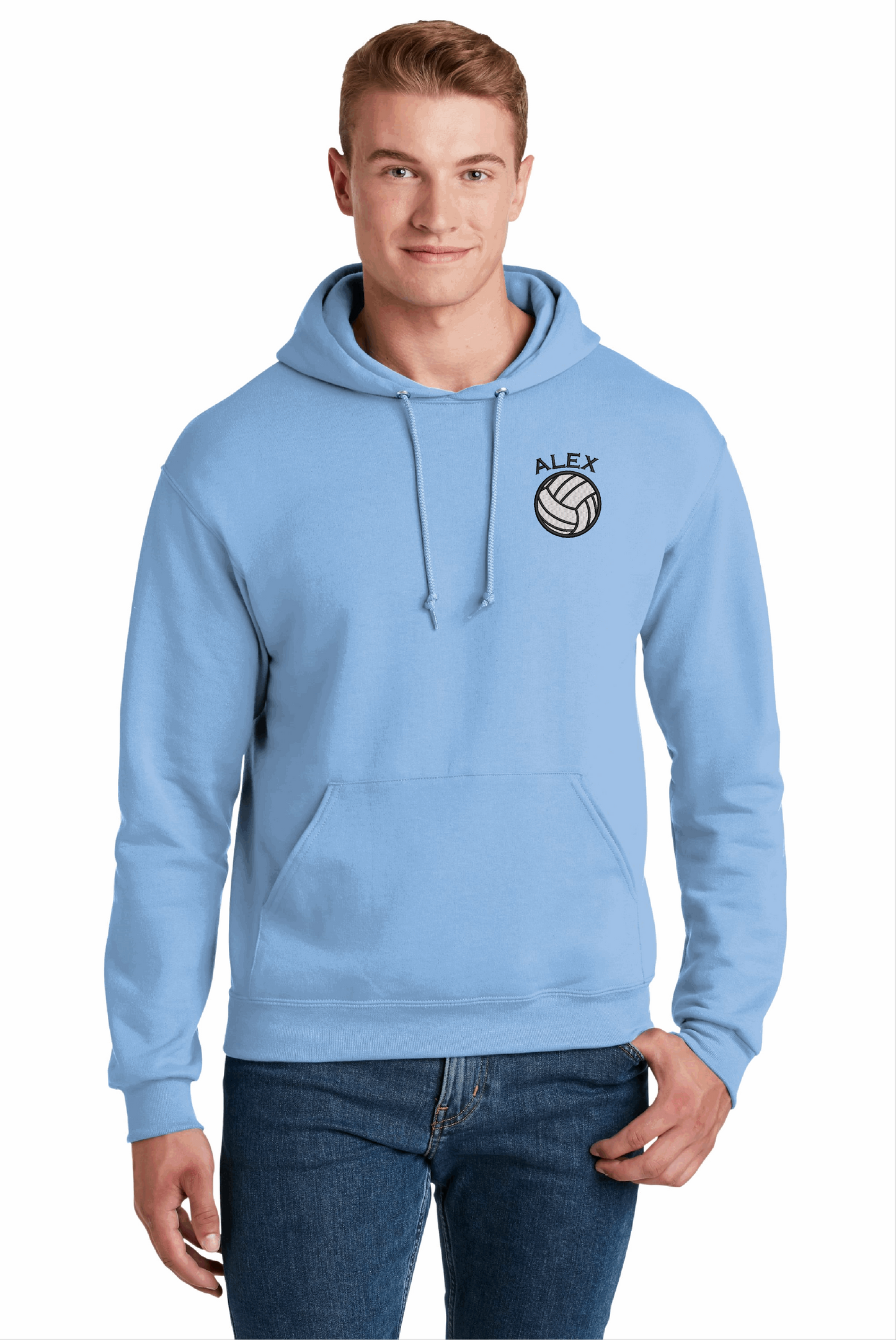 Personalized Volleyball Hoodie Sweatshirt