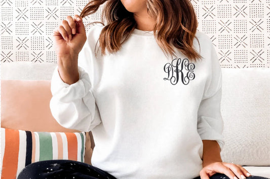 Personalized Monogrammed Sweatshirt