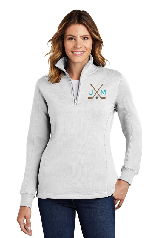 Personalized Ladies Hockey Quarter Zip