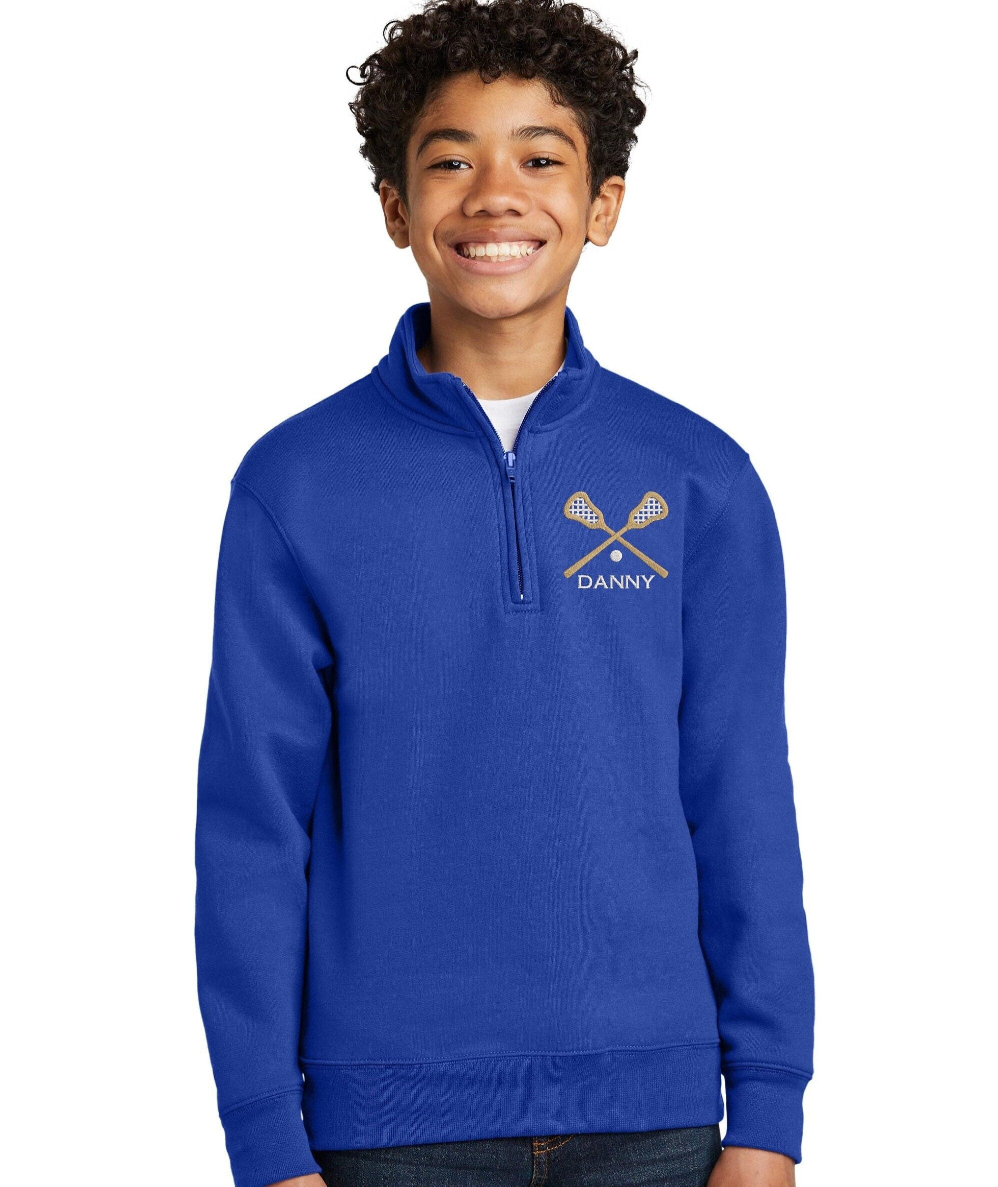 Personalized quarter zip hot sale